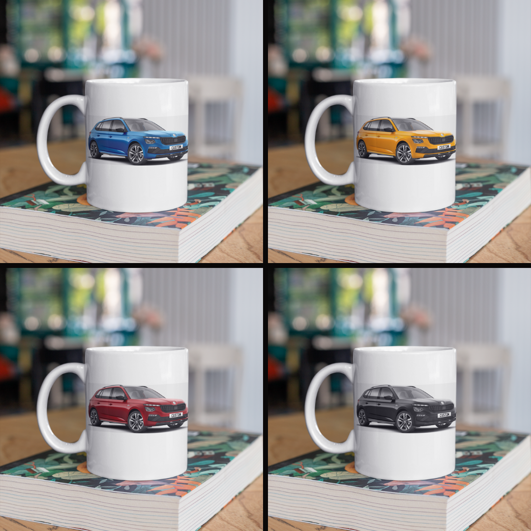 Personalised Skoda Kamiq Monte Carlo Mug