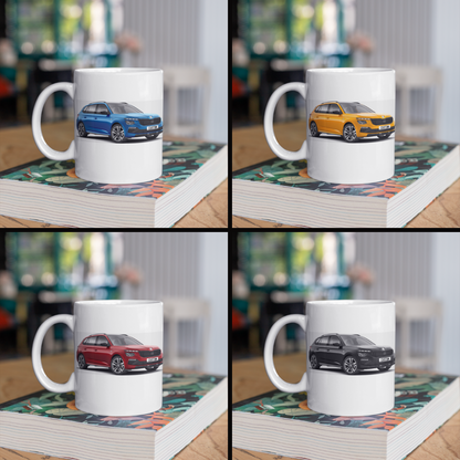 Personalised Skoda Kamiq Monte Carlo Mug