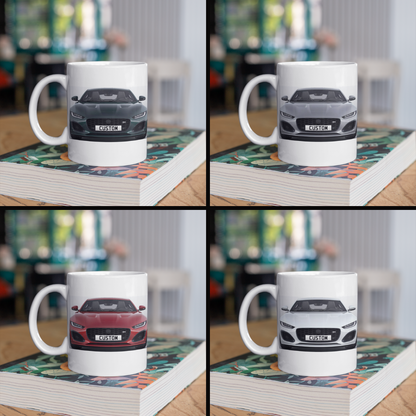 Personalised Jaguar F-Type R 75 Mug