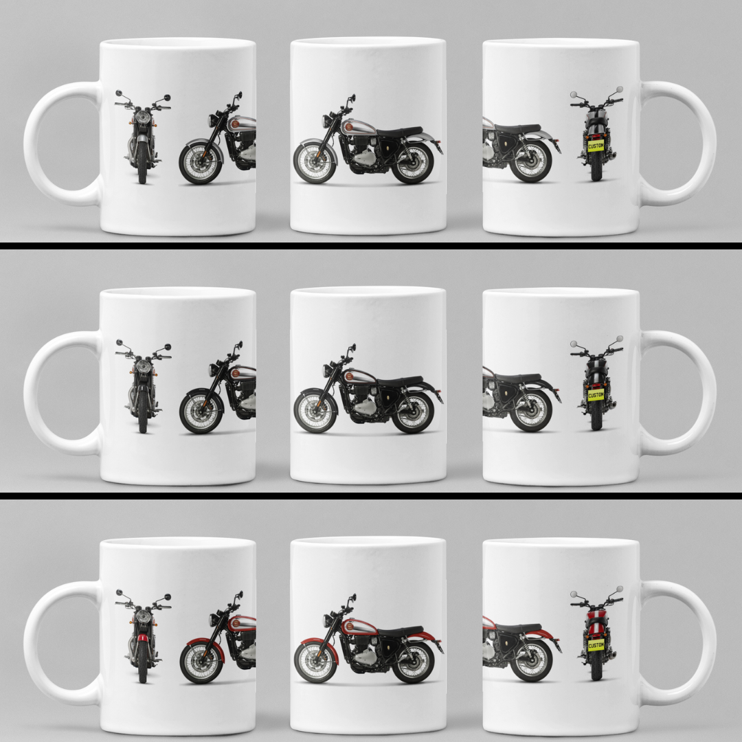 Personalised BSA Gold Star 650 Motorcycle Mug