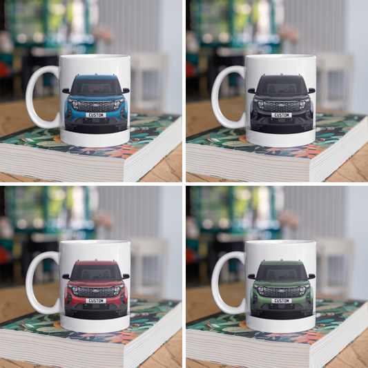 Personalised Ford E-Tourneo Courier Titanium Mug