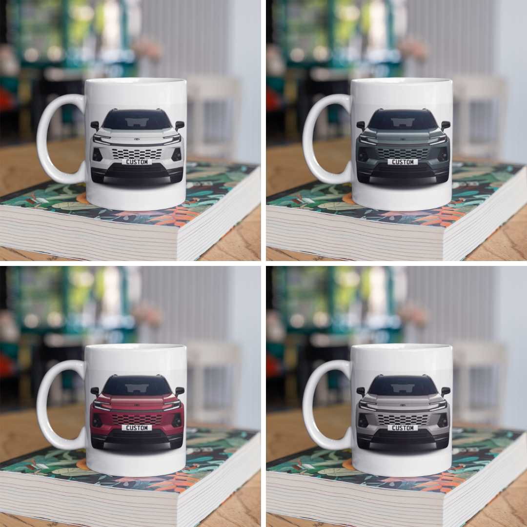 Personalised Toyota RAV4 Design Mug