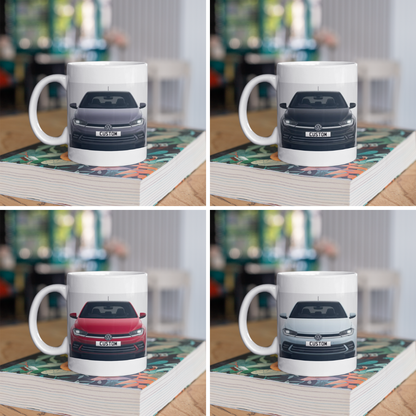Personalised Volkswagen Polo Edition 50 Mug