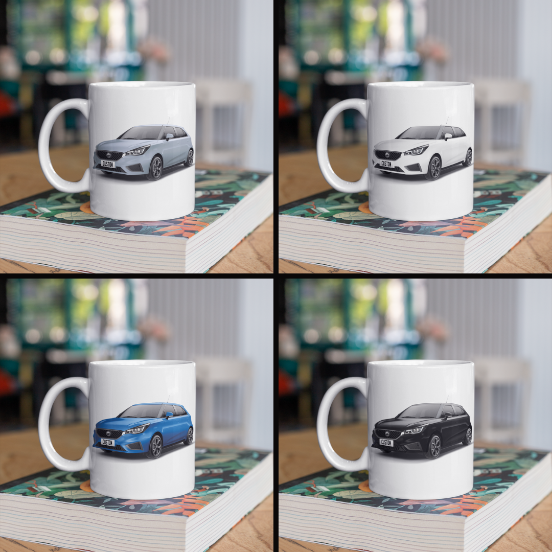 Personalised MG MG3 Mug