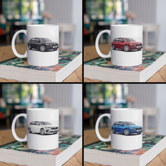 Personalised Skoda Scala SE L Mug