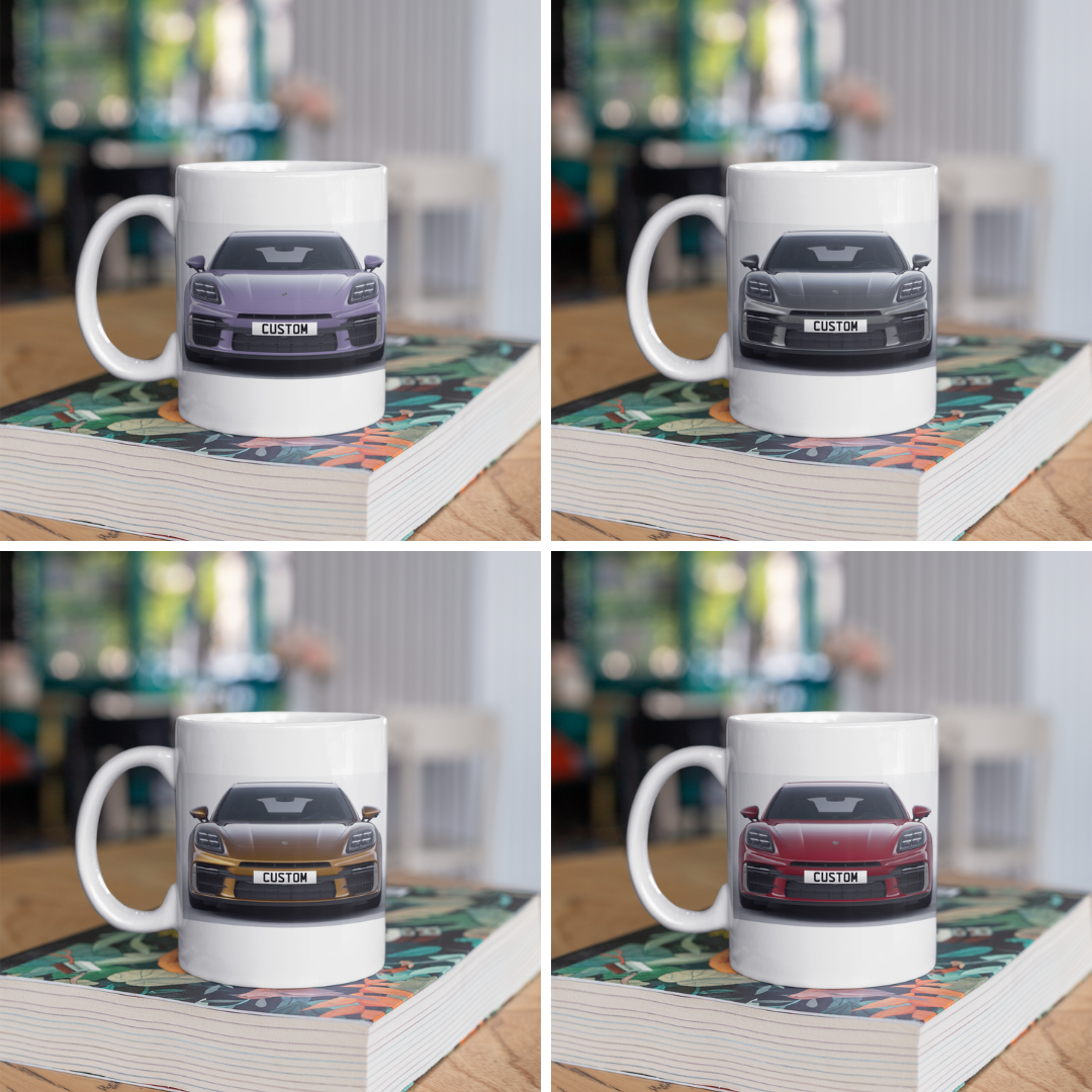 Personalised Porsche Panamera Turbo S E-Hybrid Mug
