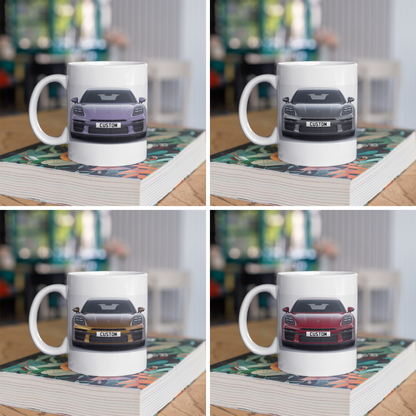 Personalised Porsche Panamera Turbo S E-Hybrid Mug