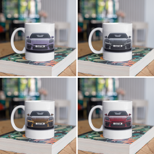 Personalised Porsche Panamera Turbo S E-Hybrid Mug