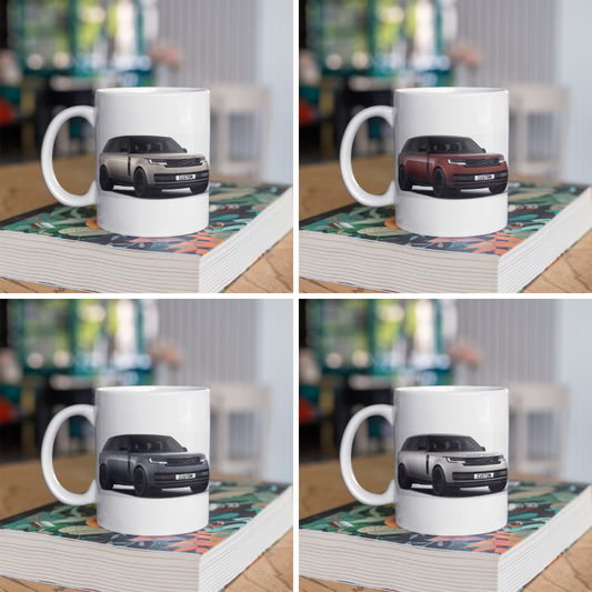 Personalised Land Rover Range Rover SV Intrepid Exterior Mug