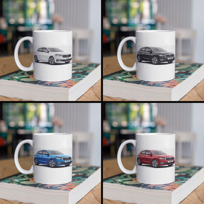 Personalised Skoda Fabia SE L Mug