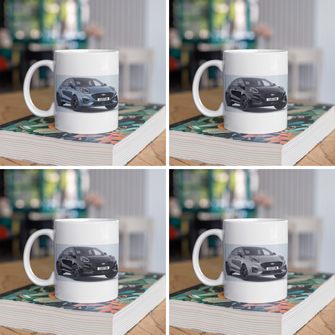 Personalised Ford Puma Blue Cruise Edition Mug