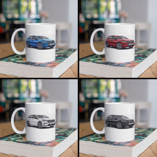 Personalised Skoda Enyaq 85x Sportline Plus Mug