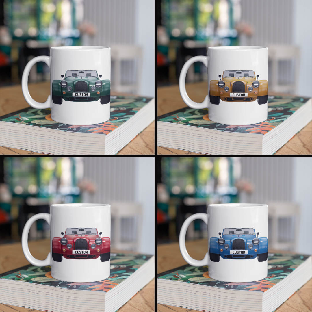 Personalised Morgan Plus 6 Mug