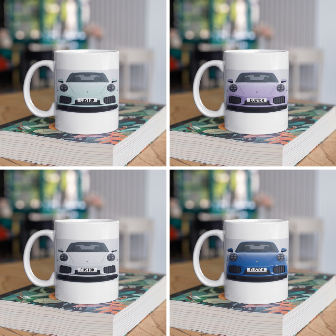 Personalised Porsche 911 Turbo S Mug