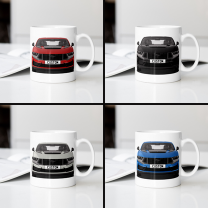 Personalised Ford Mustang Dark Horse Mug