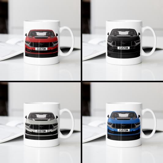 Personalised Ford Mustang Dark Horse Mug