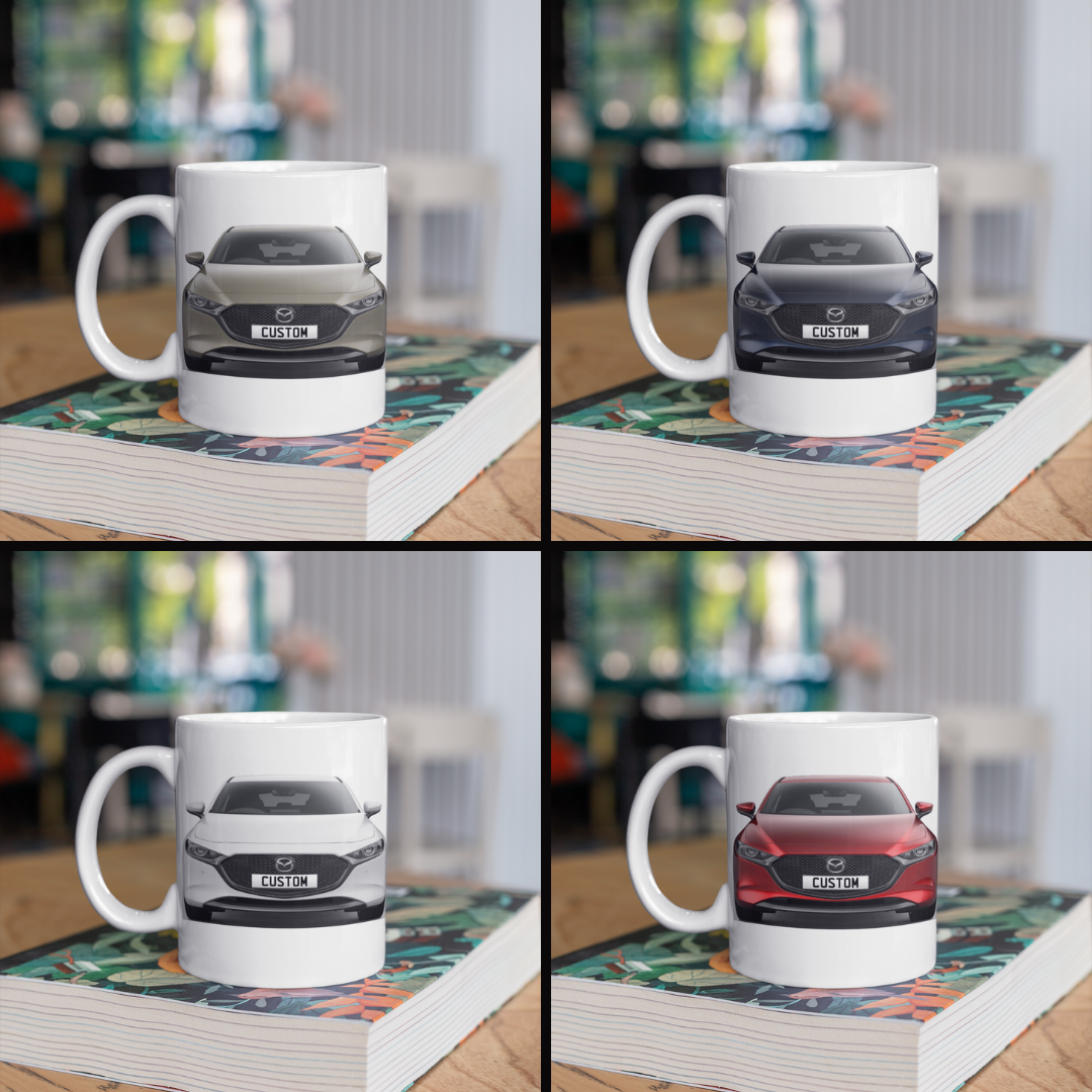 Personalised Mazda 3 Takumi Mug