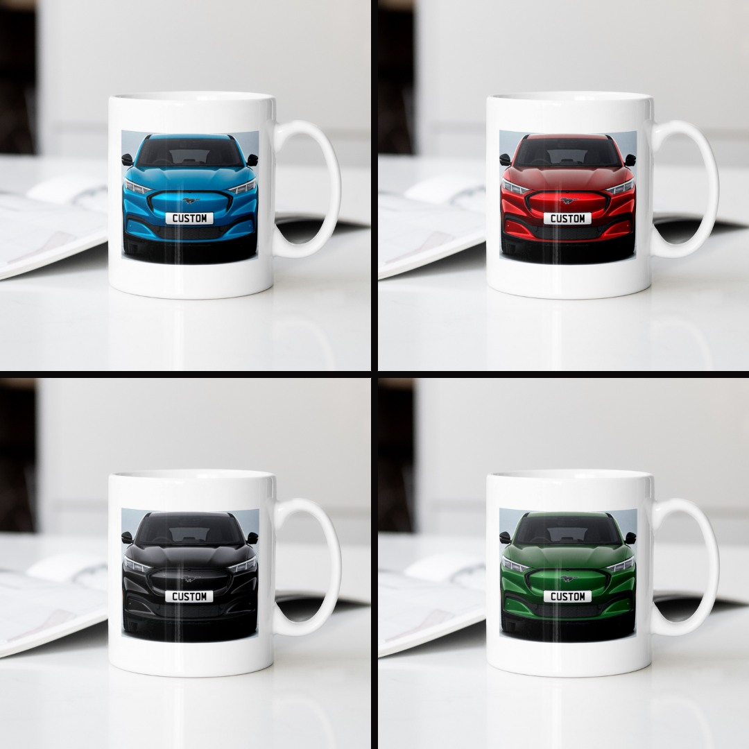 Personalised Ford Mustang Mach-E Premium Mug