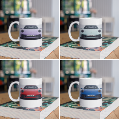Personalised Porsche 911 Targa 4S Mug
