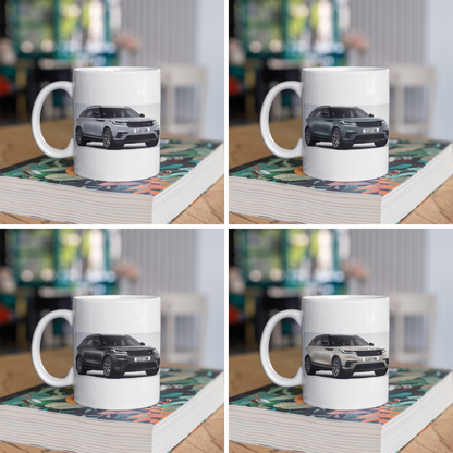Personalised Land Rover Range Rover Velar Dynamic SE Black Edition Mug