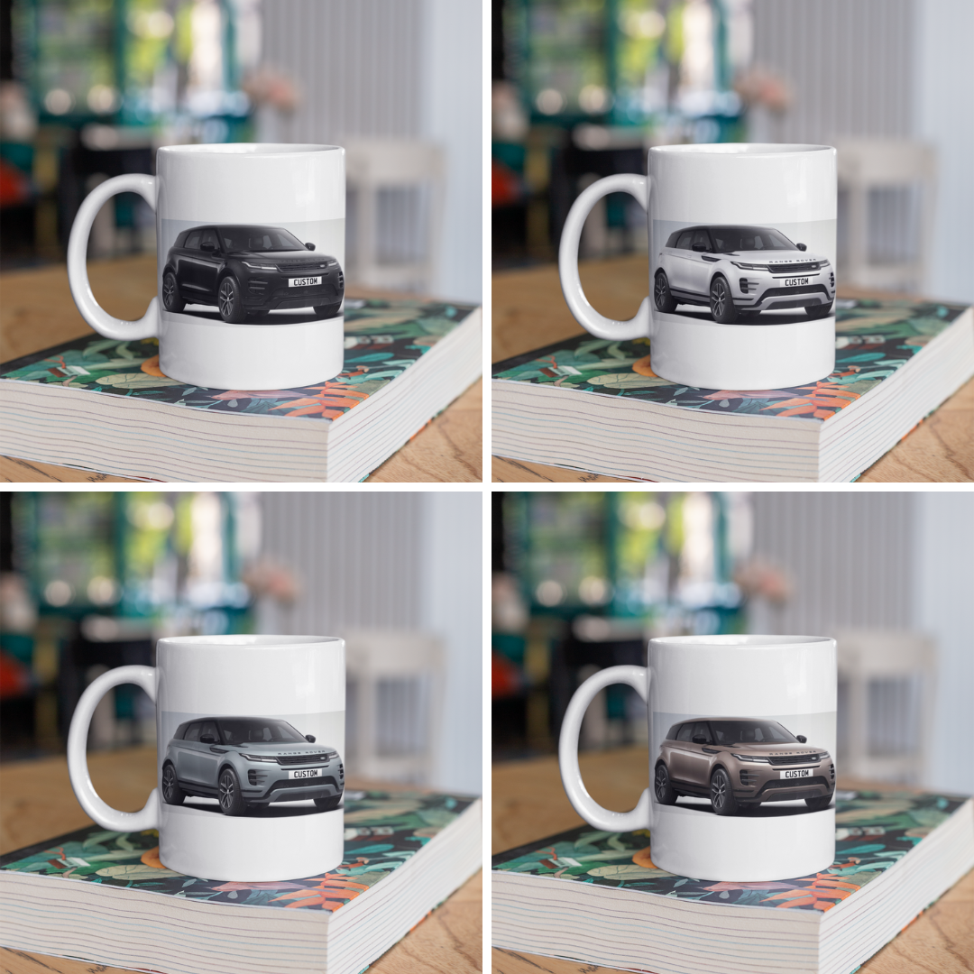 Personalised Land Rover Evoque Dynamic SE Mug