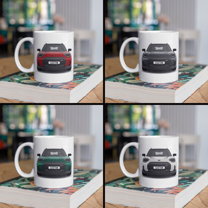Personalised Mini All Electric Mini Aceman SE Sport Mug