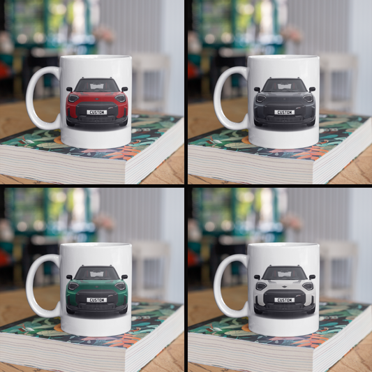 Personalised Mini All Electric Mini Aceman SE Sport Mug