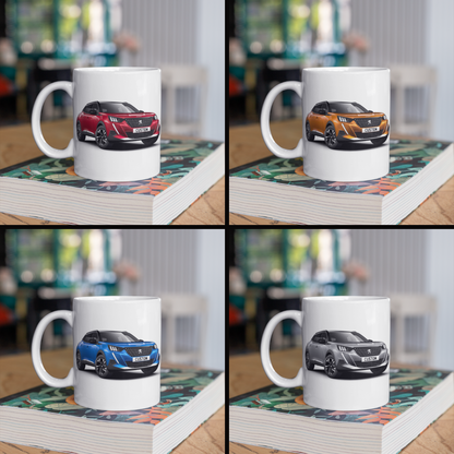 Personalised Peugeot 2008 GT Mug