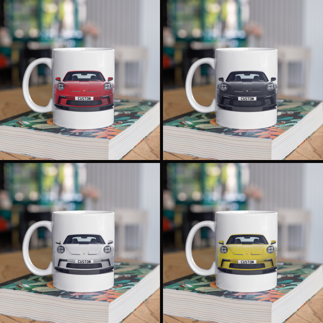 Personalised Porsche 911 GT3 Touring Pack Mug