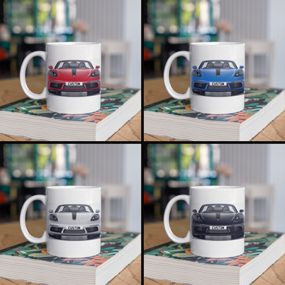 Personalised Porsche 718 Boxster Style Edition Mug