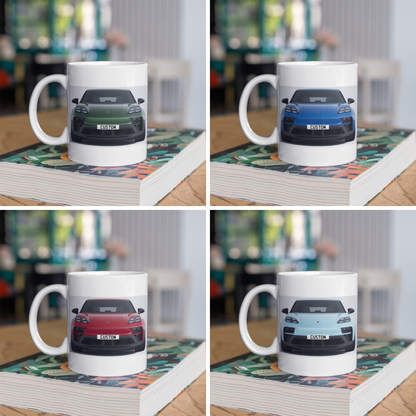 Personalised Porsche Macan GTS Electric Mug