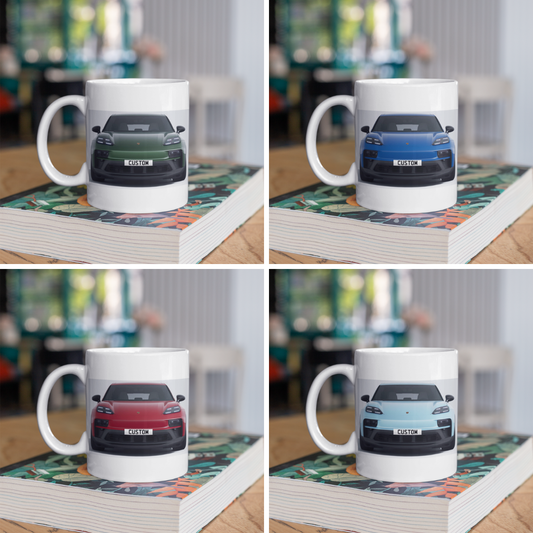 Personalised Porsche Macan GTS Electric Mug