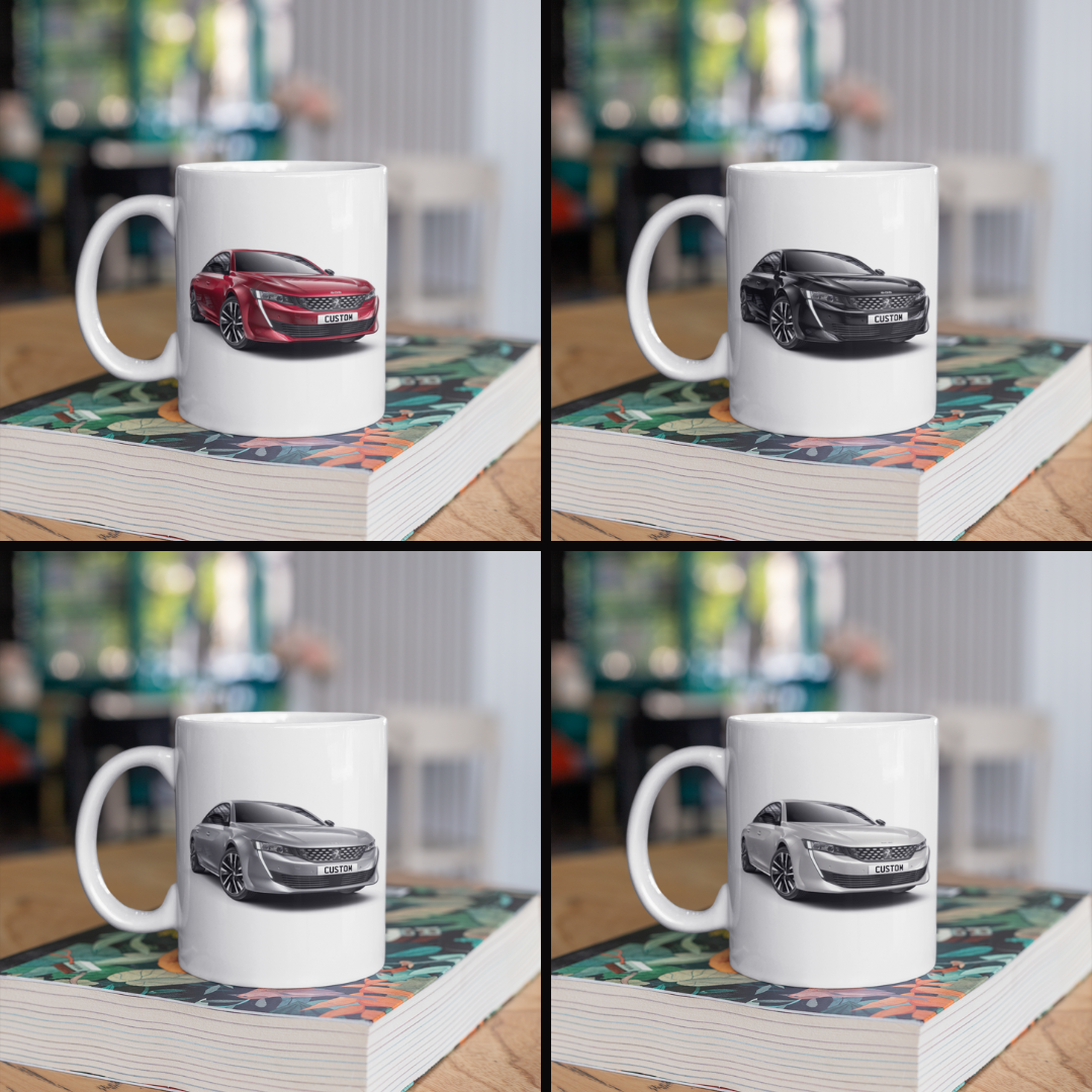 Personalised Peugeot 508 GT Premium Mug