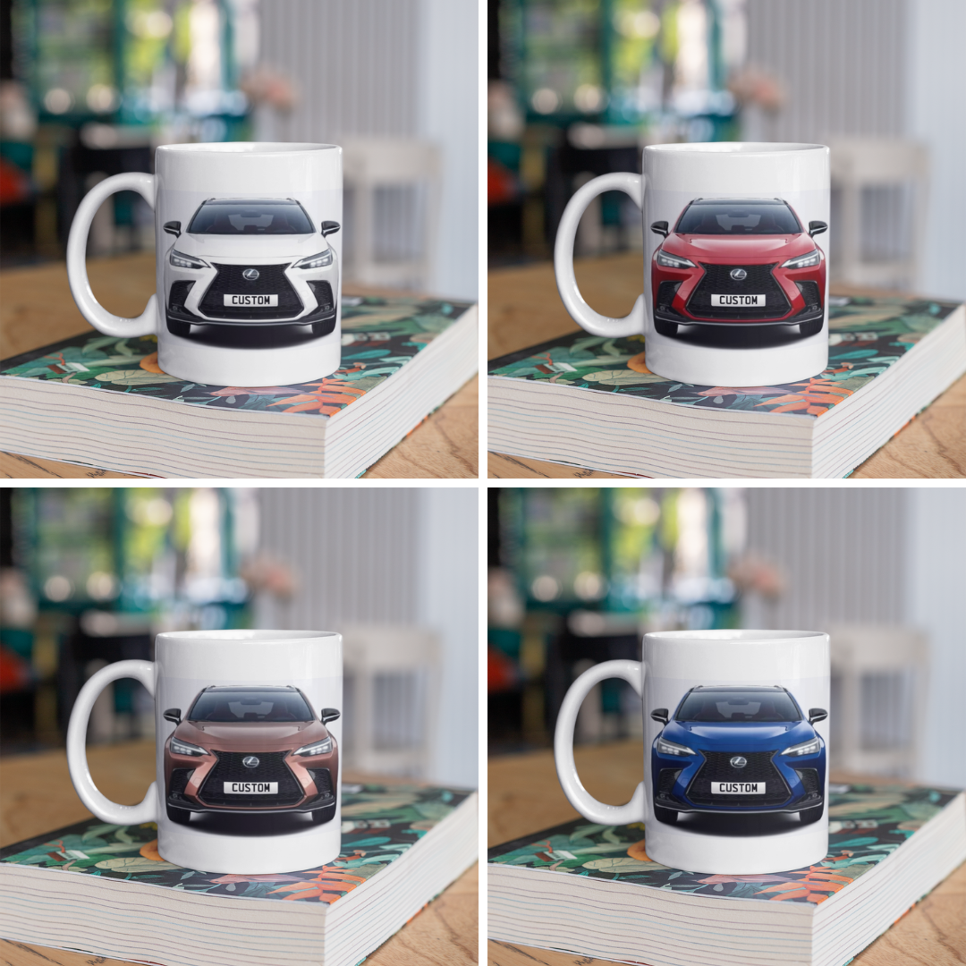 Personalised Lexus NX 450h+ F Sport Takumi Mug