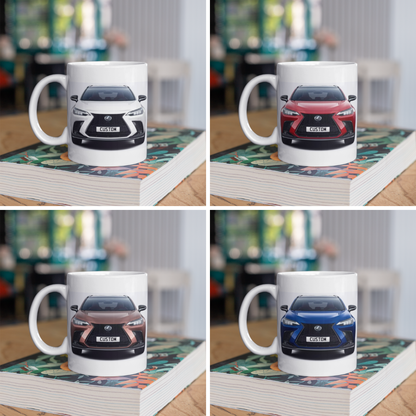 Personalised Lexus NX 450h+ F Sport Takumi Mug