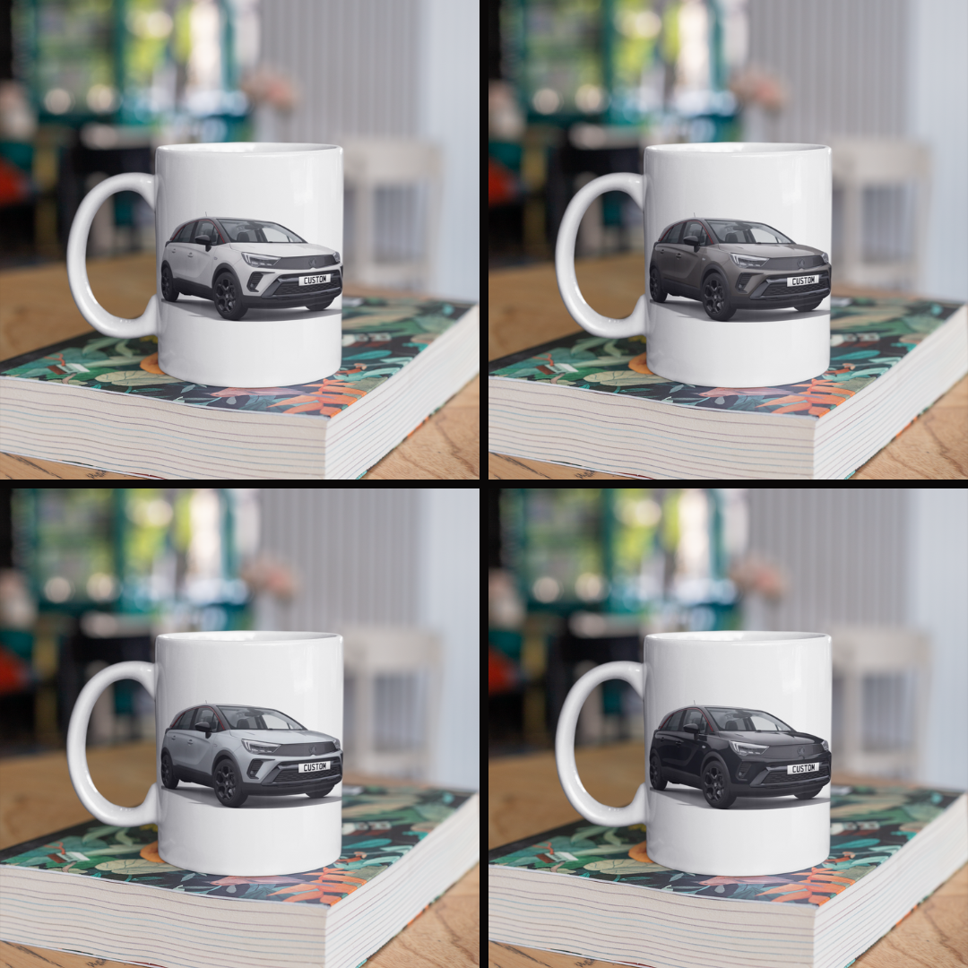 Personalised Vauxhall Crossland GS Mug