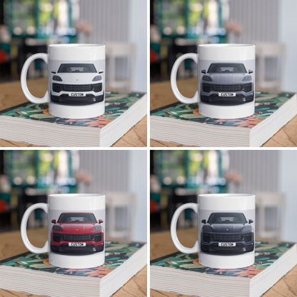 Personalised Porsche Cayenne GTS Mug