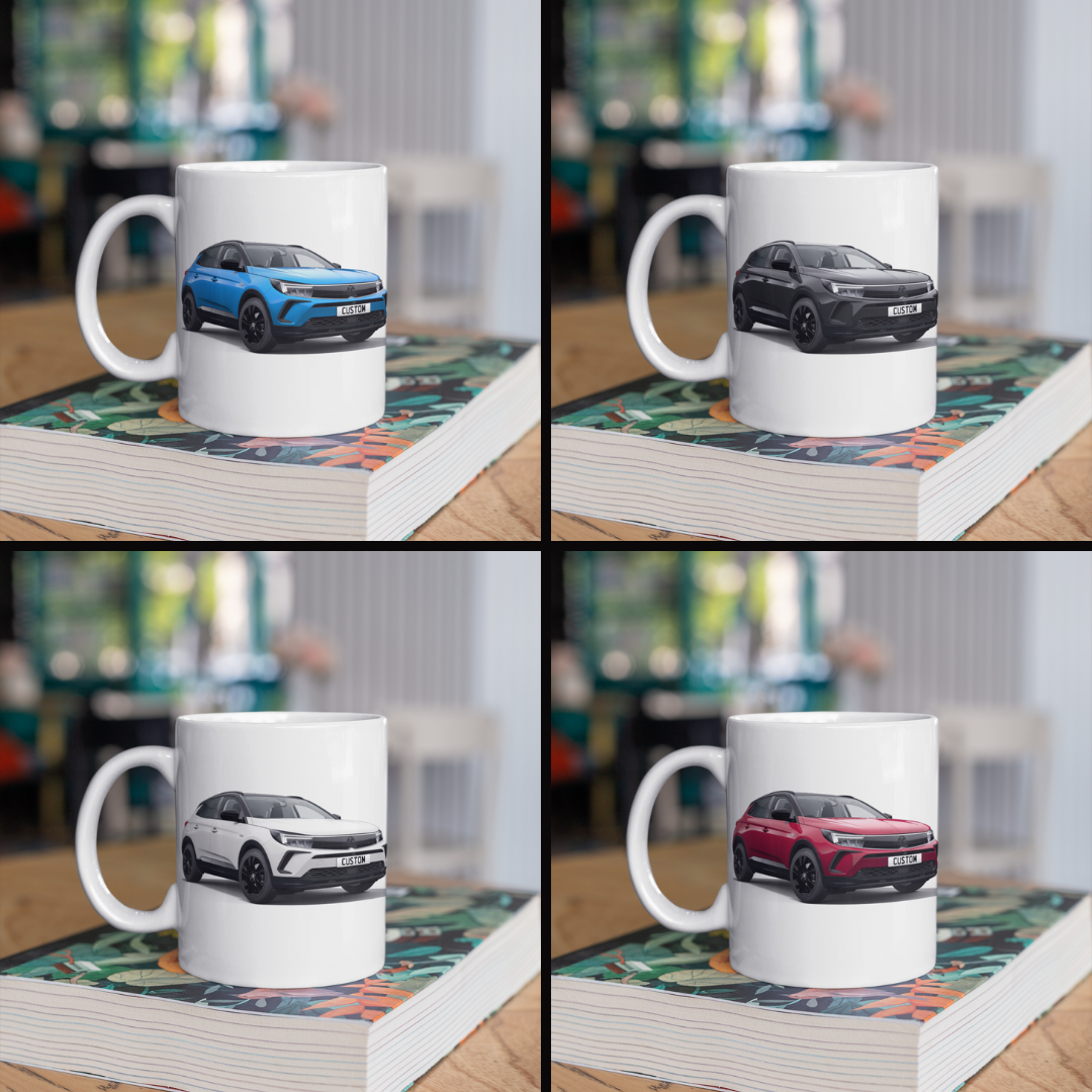 Personalised Vauxhall Grandland Hybrid GS Mug