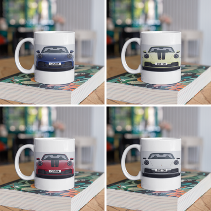 Personalised Porsche 911 Carrera Cabriolet Mug
