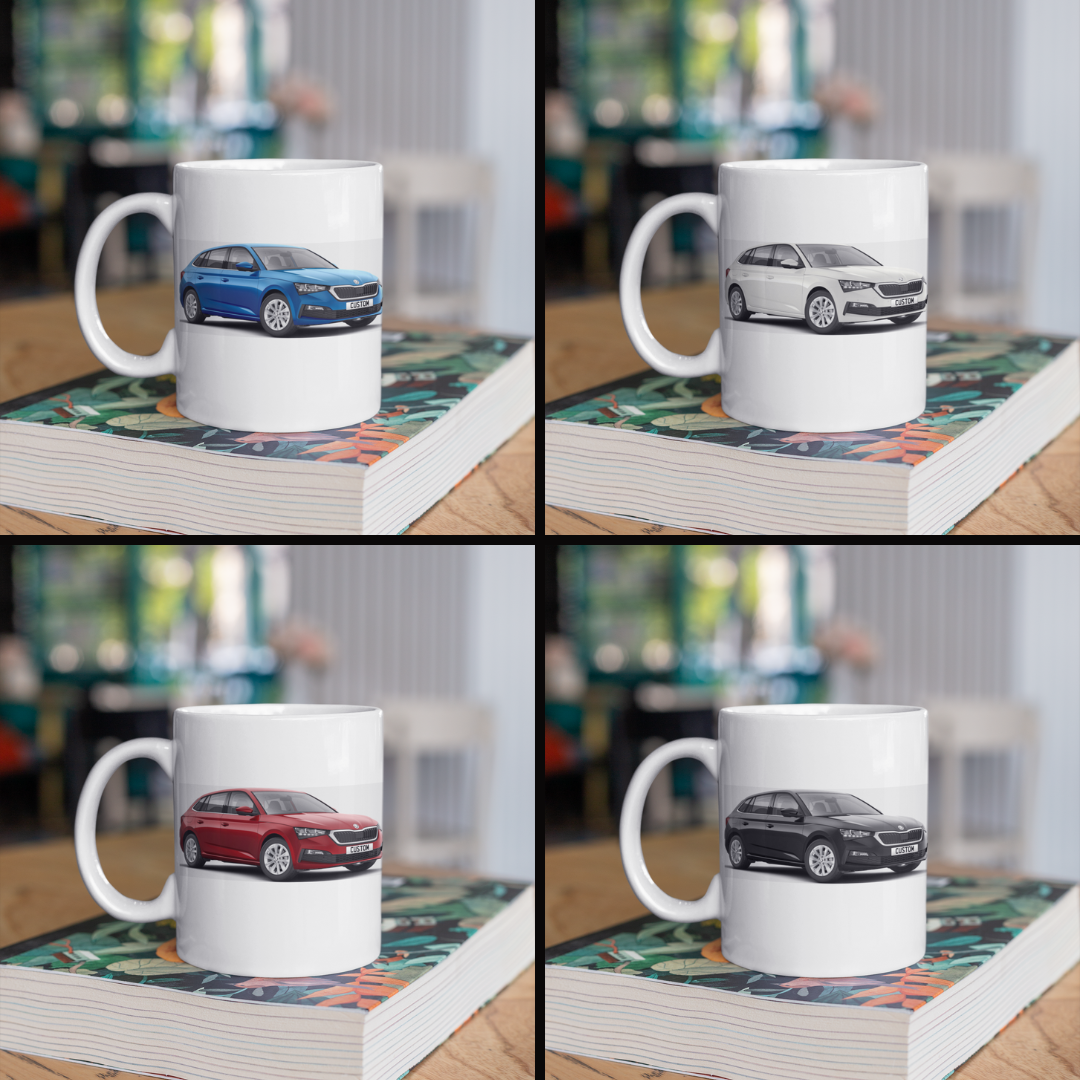 Personalised Skoda Scala SE Technology (Pre 2024 Model) Mug