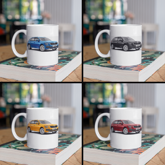 Personalised Skoda Kamiq SE L Mug