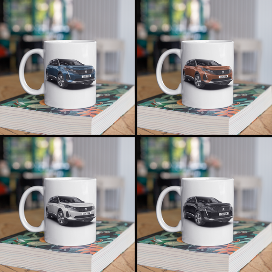 Personalised Peugeot 5008 Allure Premium+ Mug