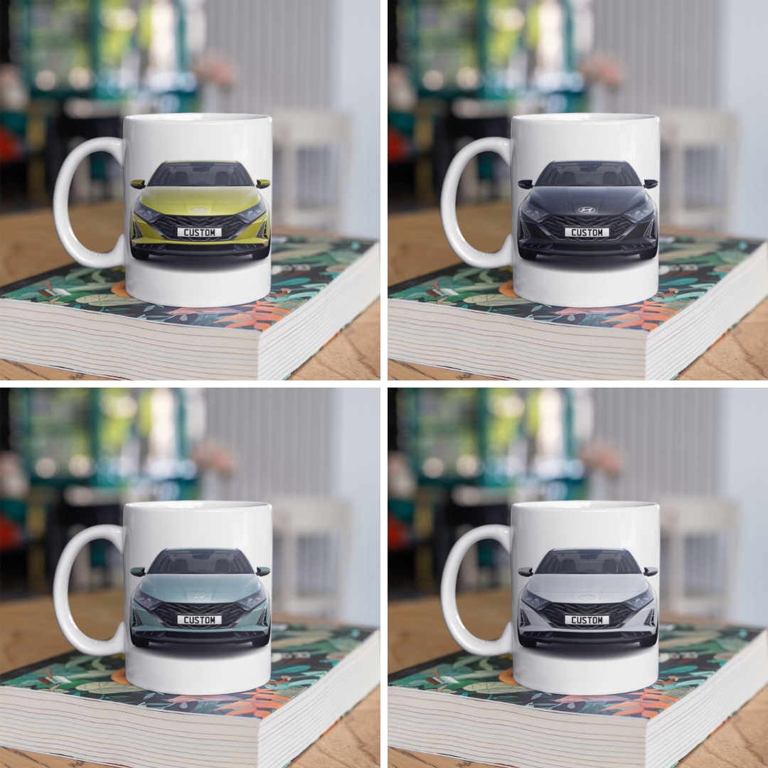 Personalised Hyundai i20 Element Mug