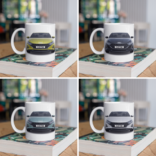 Personalised Hyundai i20 Element Mug