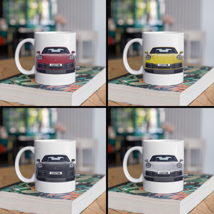 Personalised Porsche 911 Carrera Mug