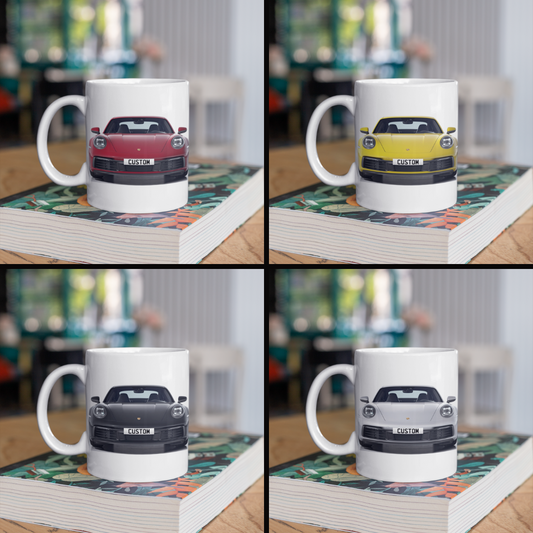 Personalised Porsche 911 Carrera Mug