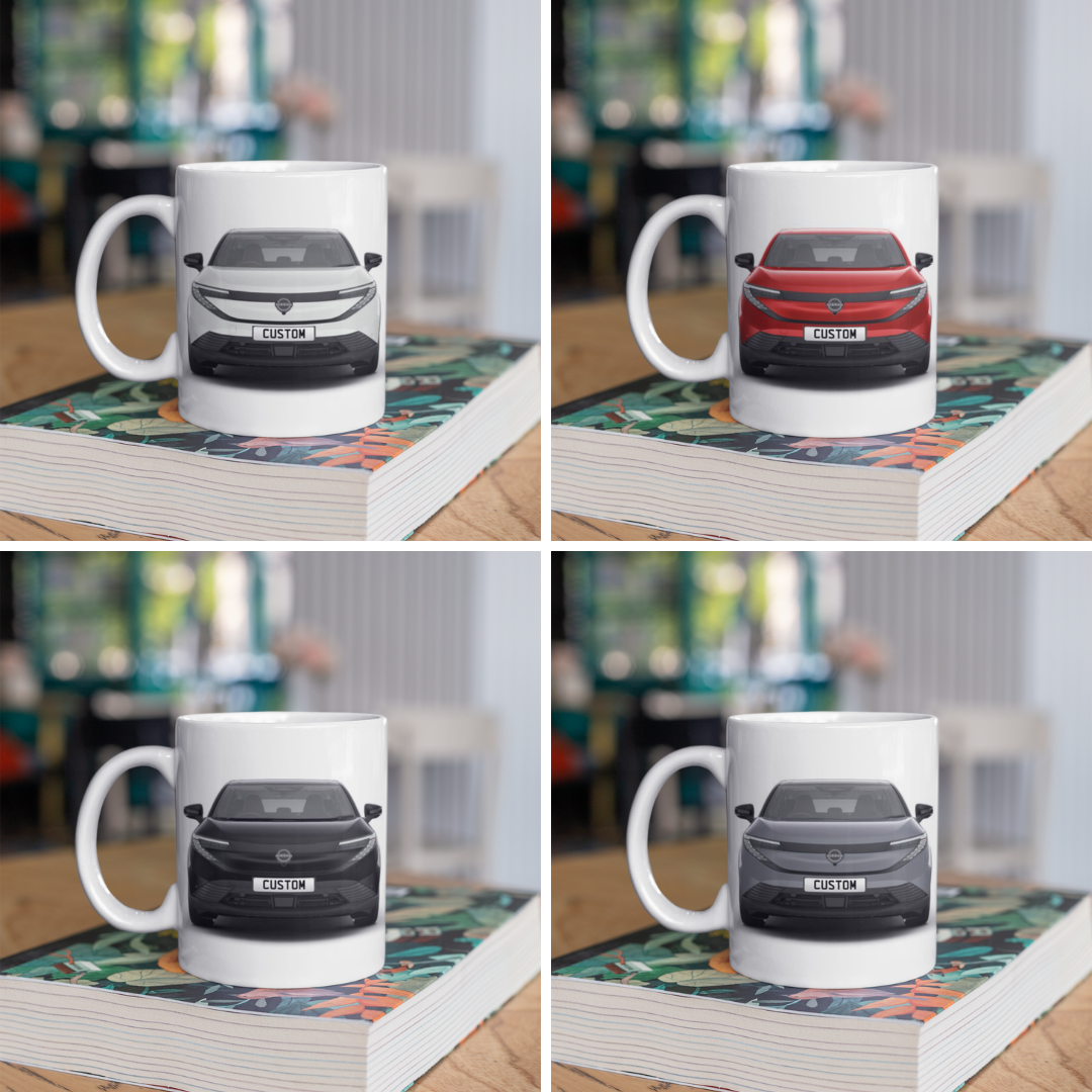 Personalised Nissan Leaf Engage Mug