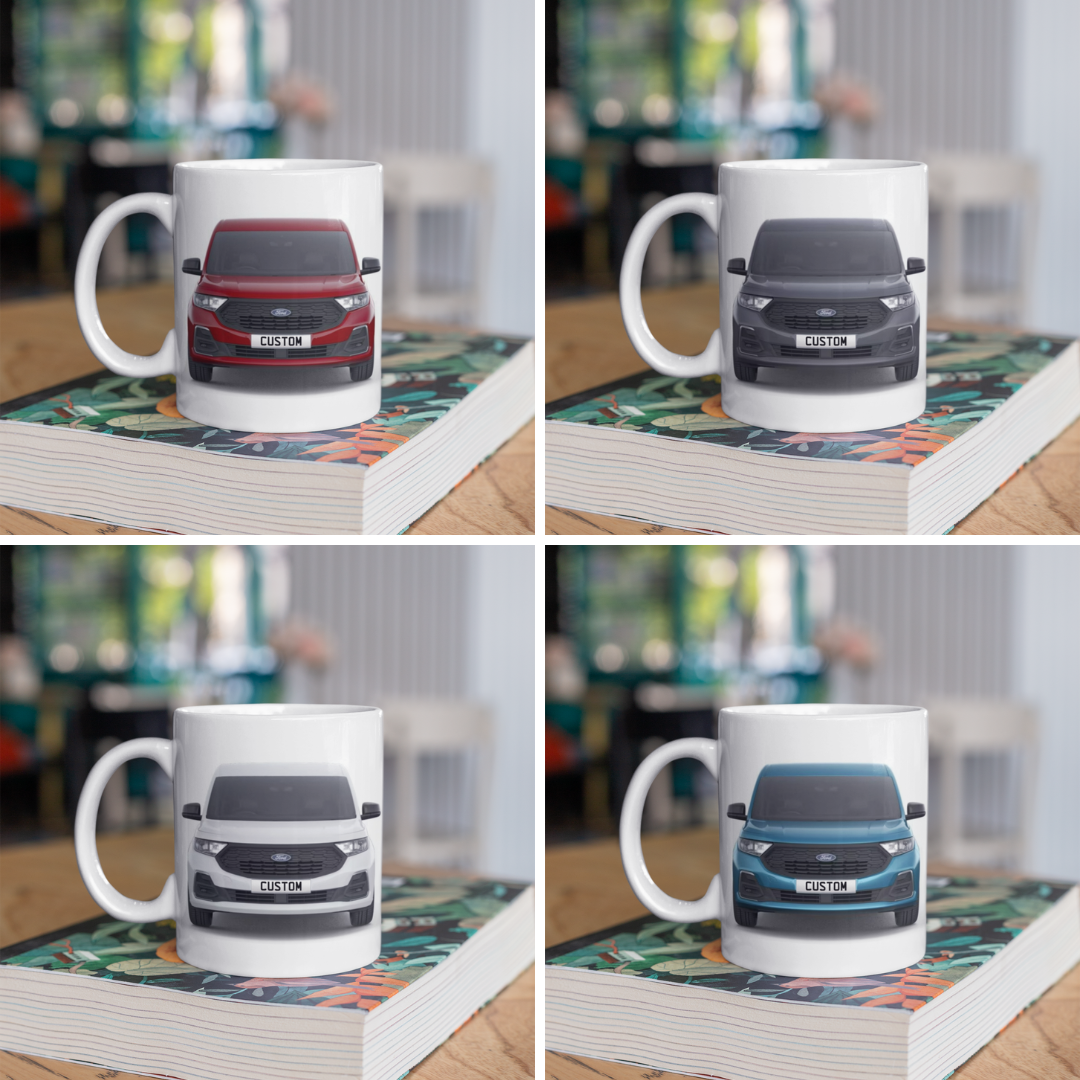 Personalised Ford Transit Connect Limited Mug