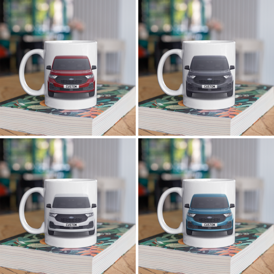 Personalised Ford Transit Connect Limited Mug