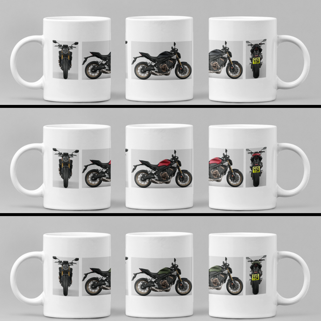 Personalised Honda CB 650R E-Clutch 2024 Motorcycle Mug